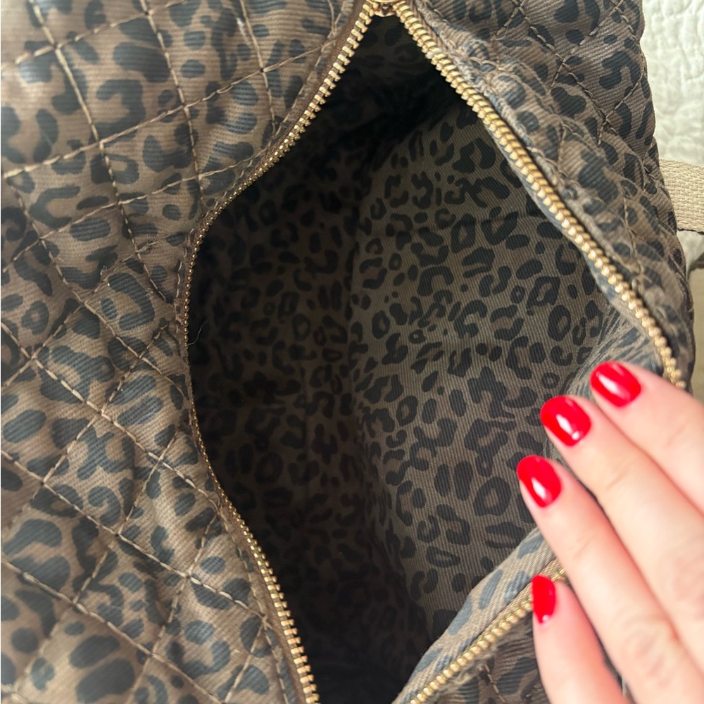 Moon Nude Mini Duffel in Leopard Print - Picture 4 of 4